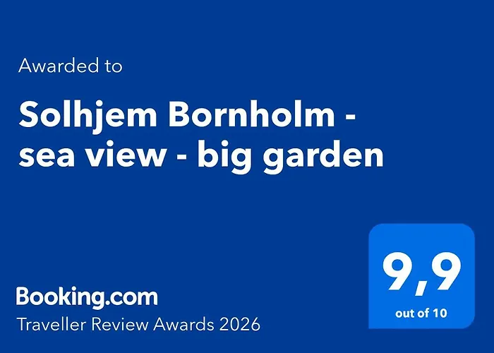 Apartment Renovated Barn - Stunning Sea View & Unique On Bornholm *